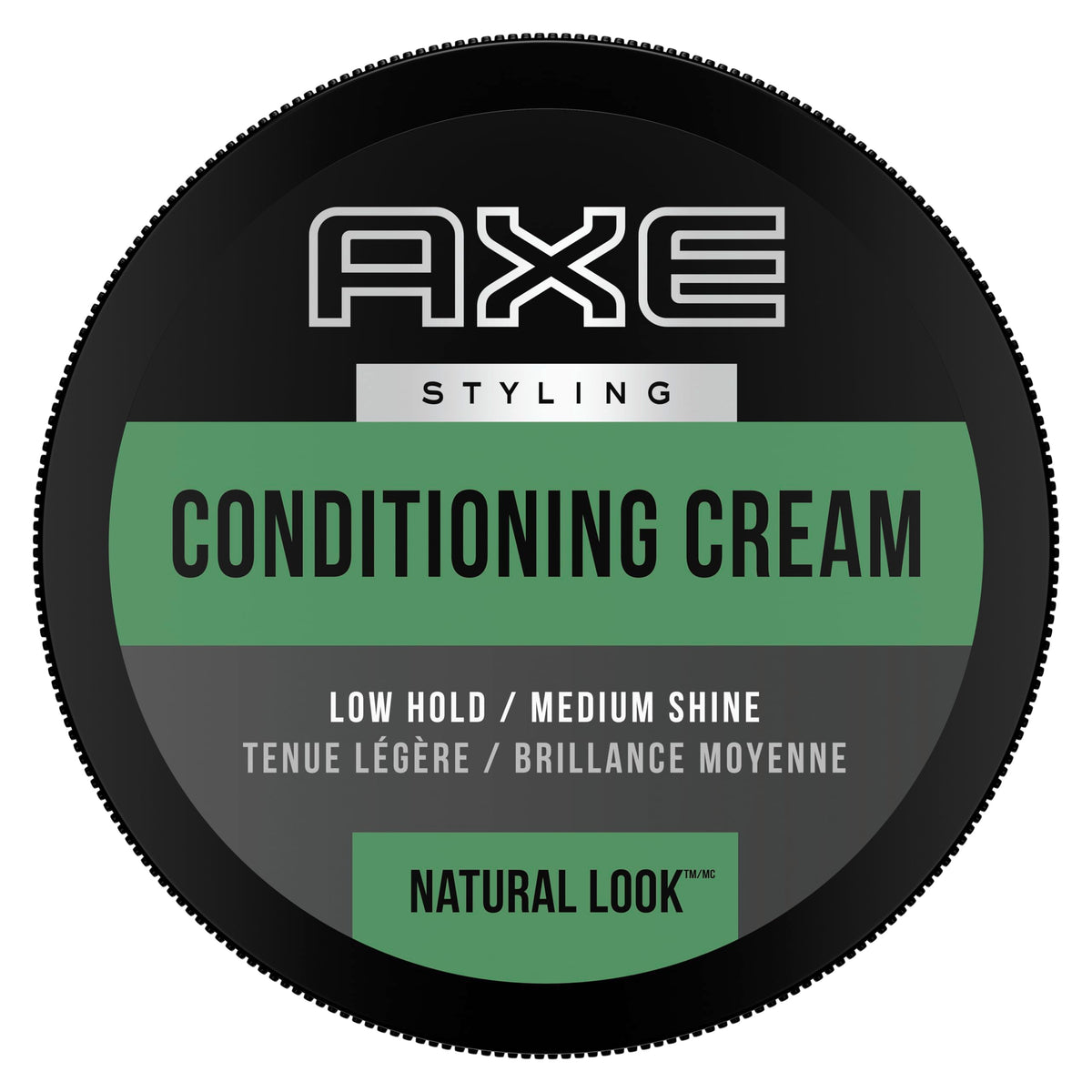 AXE natural look front packaging showing tube and branding for quick identification