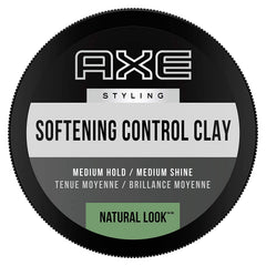 Dove shows Axe cream front packaging with portable size and easy styling benefit