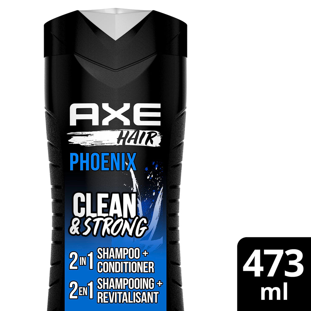 AXE Phoenix back label with ingredients listed to check formula and usage directions