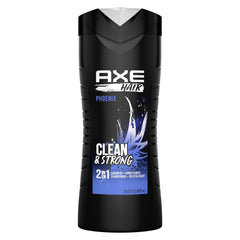 AXE Phoenix front bottle showing label and 16 oz size for quick identification and convenience