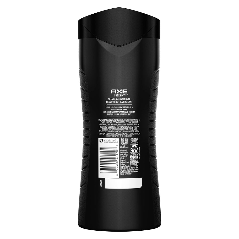 AXE Phoenix foam texture close-up highlighting gentle conditioning and touchable hair results