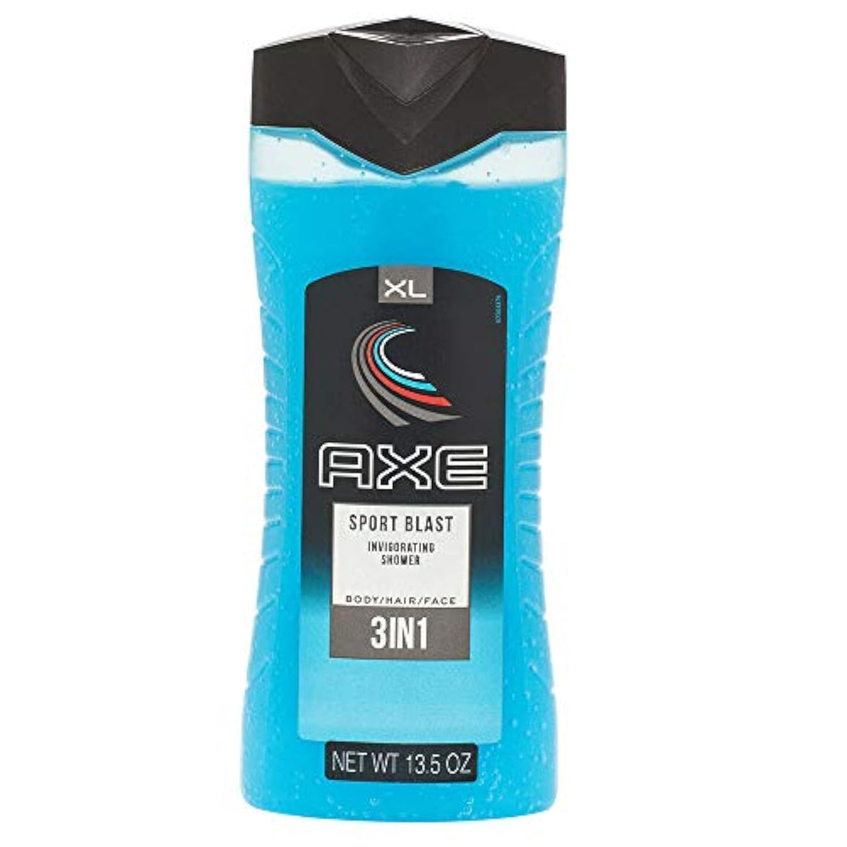 AXE Sport Blast front bottle showing energizing scent and refreshing clean feel