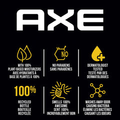 AXE variety pack in a bathroom lifestyle scene conveying organized routine and fragrance options