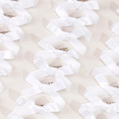 Ayesha grosgrain ribbon close-up highlighting texture and durable weave