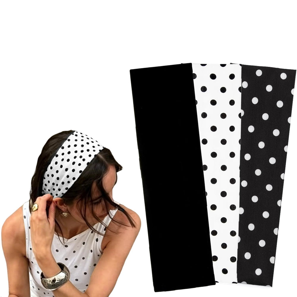 Ayesha folded headband stored compactly showing easy storage and travel