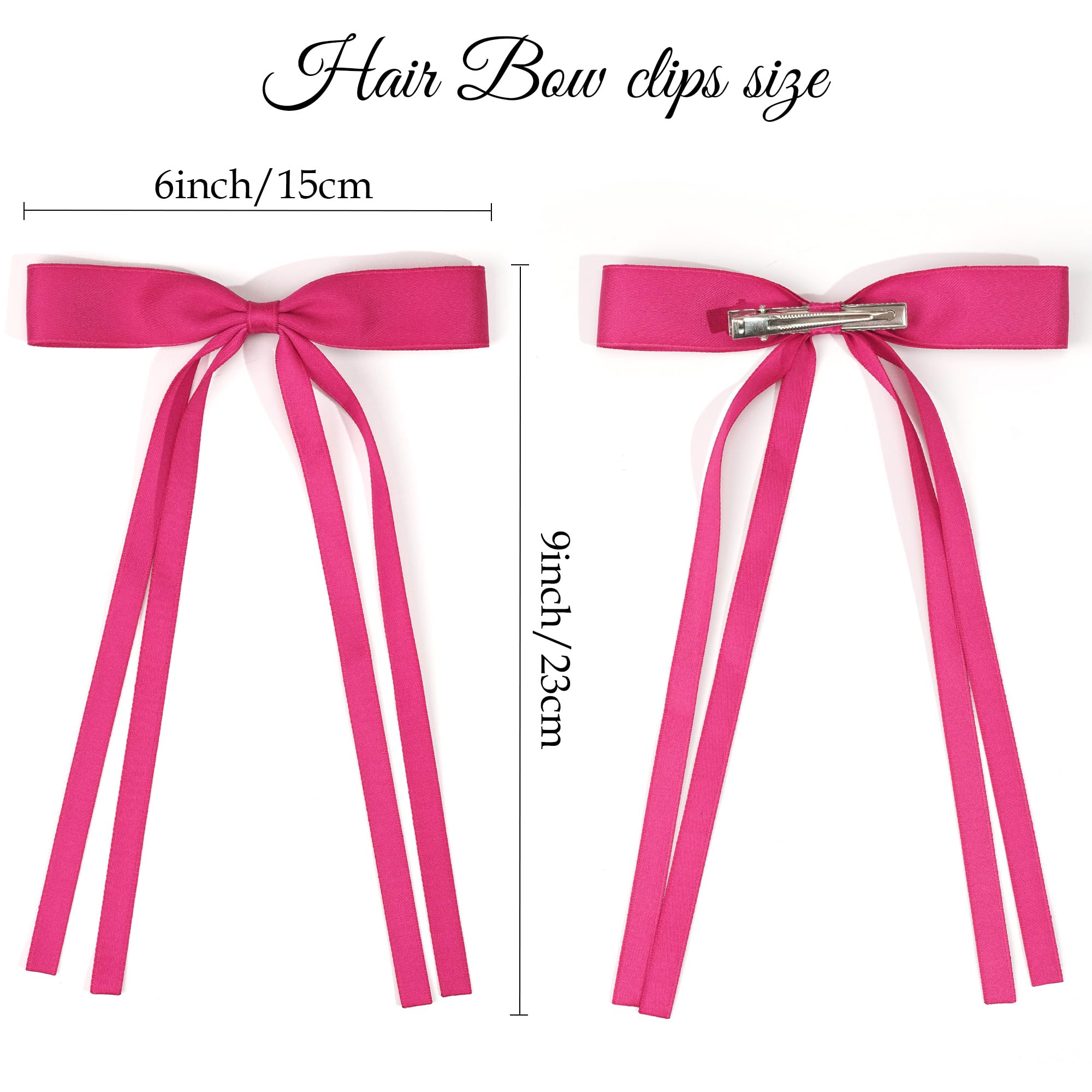 Ayesha bow worn in ponytail, demonstrates polished look for photos and events