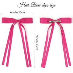 Ayesha bow worn in ponytail, demonstrates polished look for photos and events