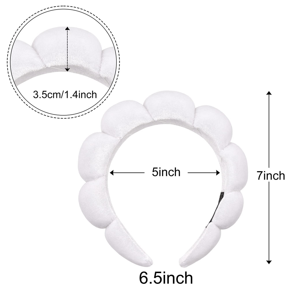 Ayesha headband on bathroom vanity shows stylish spa-ready routine benefit