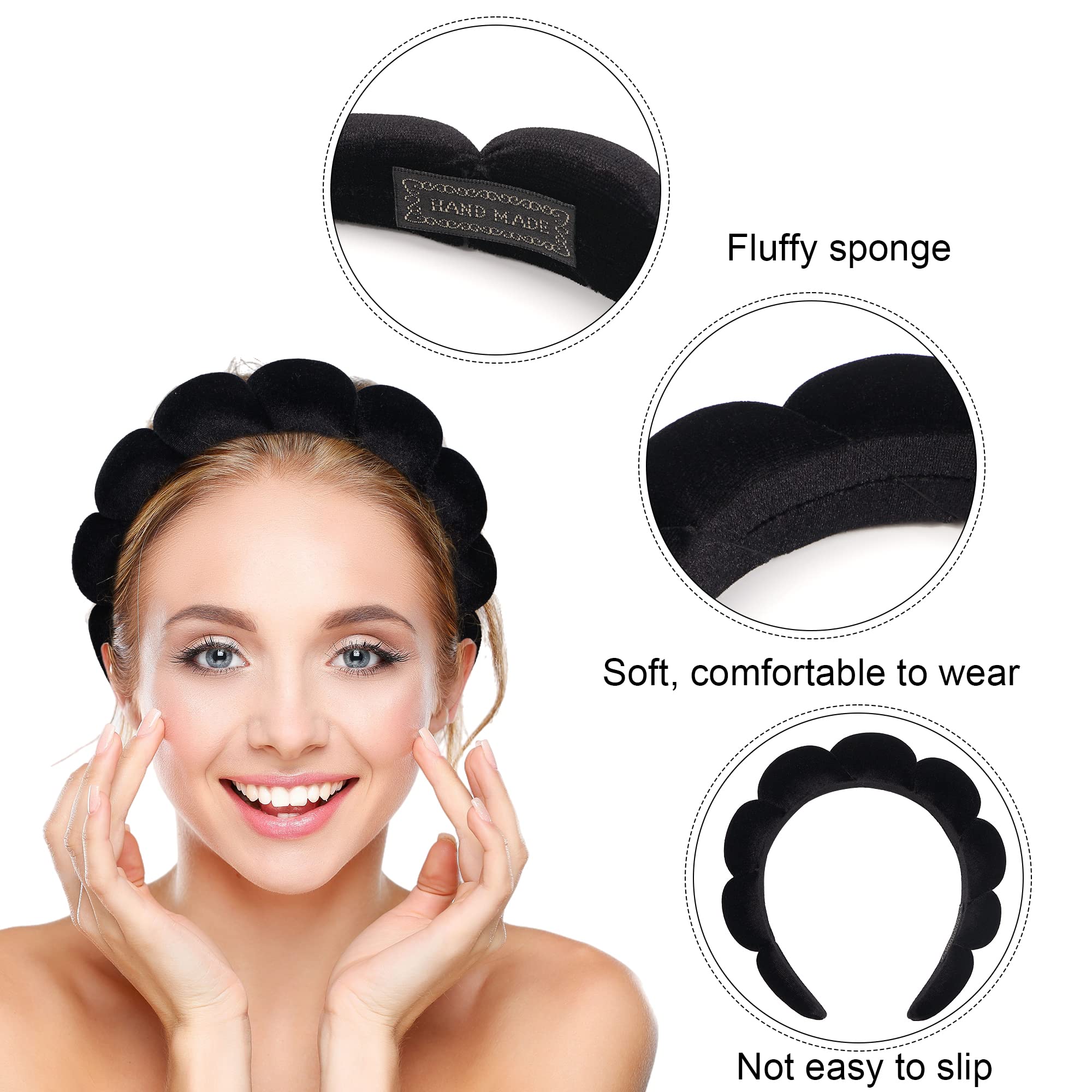 Ayesha close-up texture highlights soft sponge for gentle comfort benefit