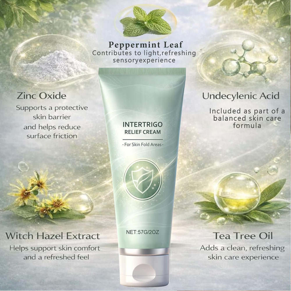 Applying Ayland cream to inner thigh demonstrating comfort and moisture control during movement