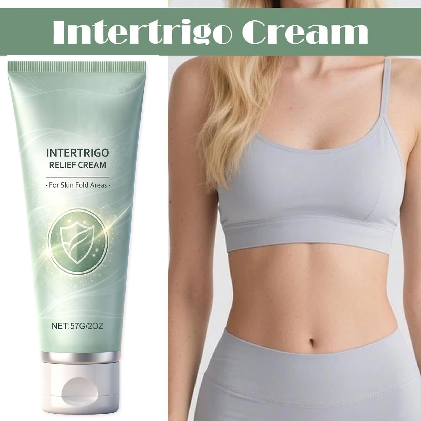 Close-up of Ayland zinc-oxide cream texture highlighting matte finish that reduces friction