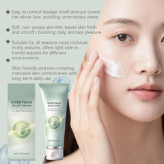 Using Ayland cream under-breast to show support for skin folds and all-day dryness