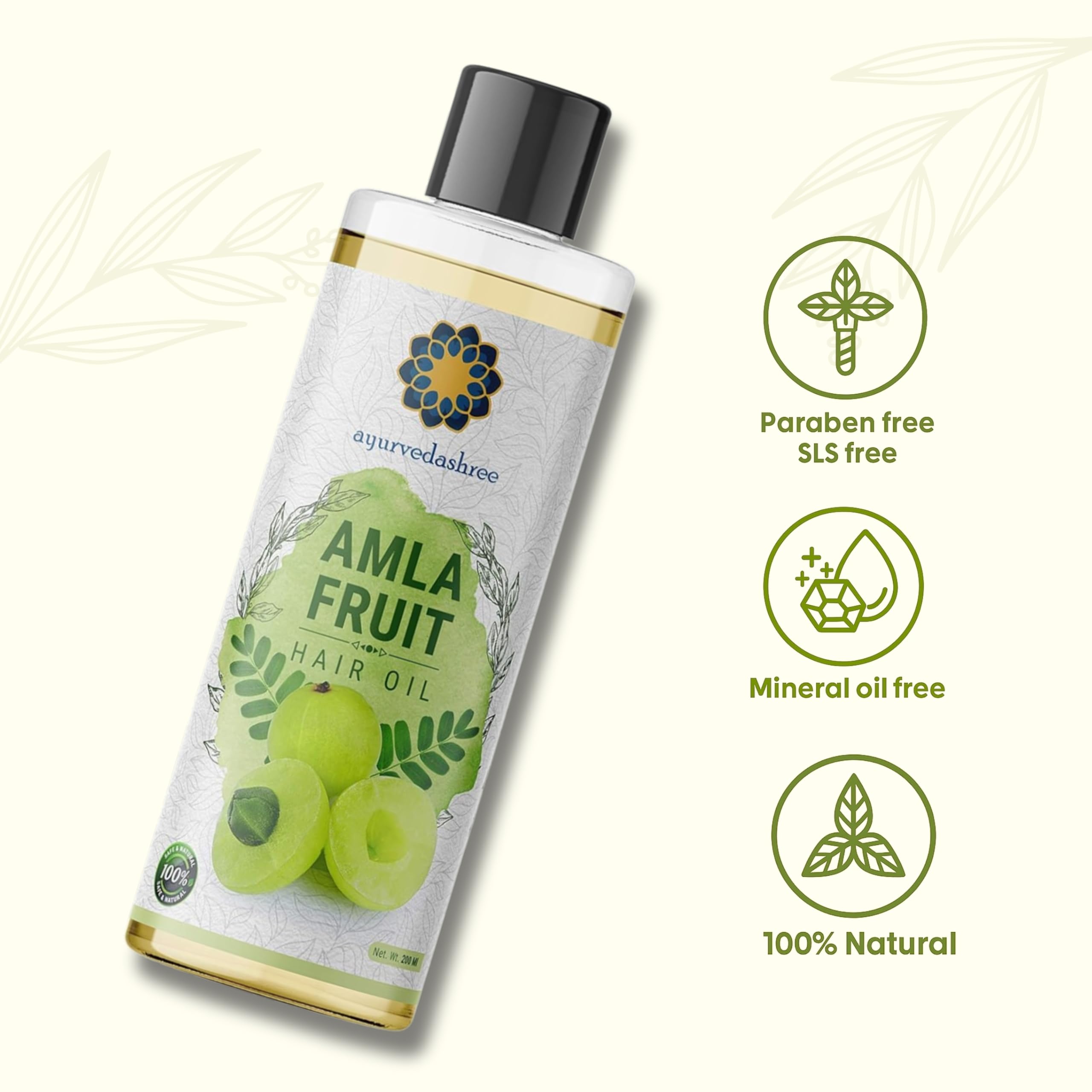 AYURVEDASHREE overnight hair wrap scene illustrating deep conditioning benefit