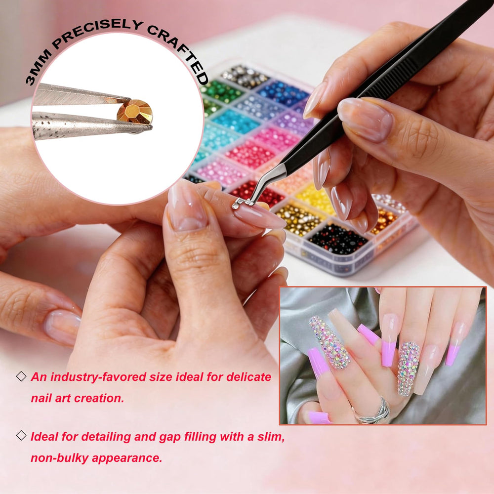 Ayzololo gems decorating a phone case adding colorful protective embellishment