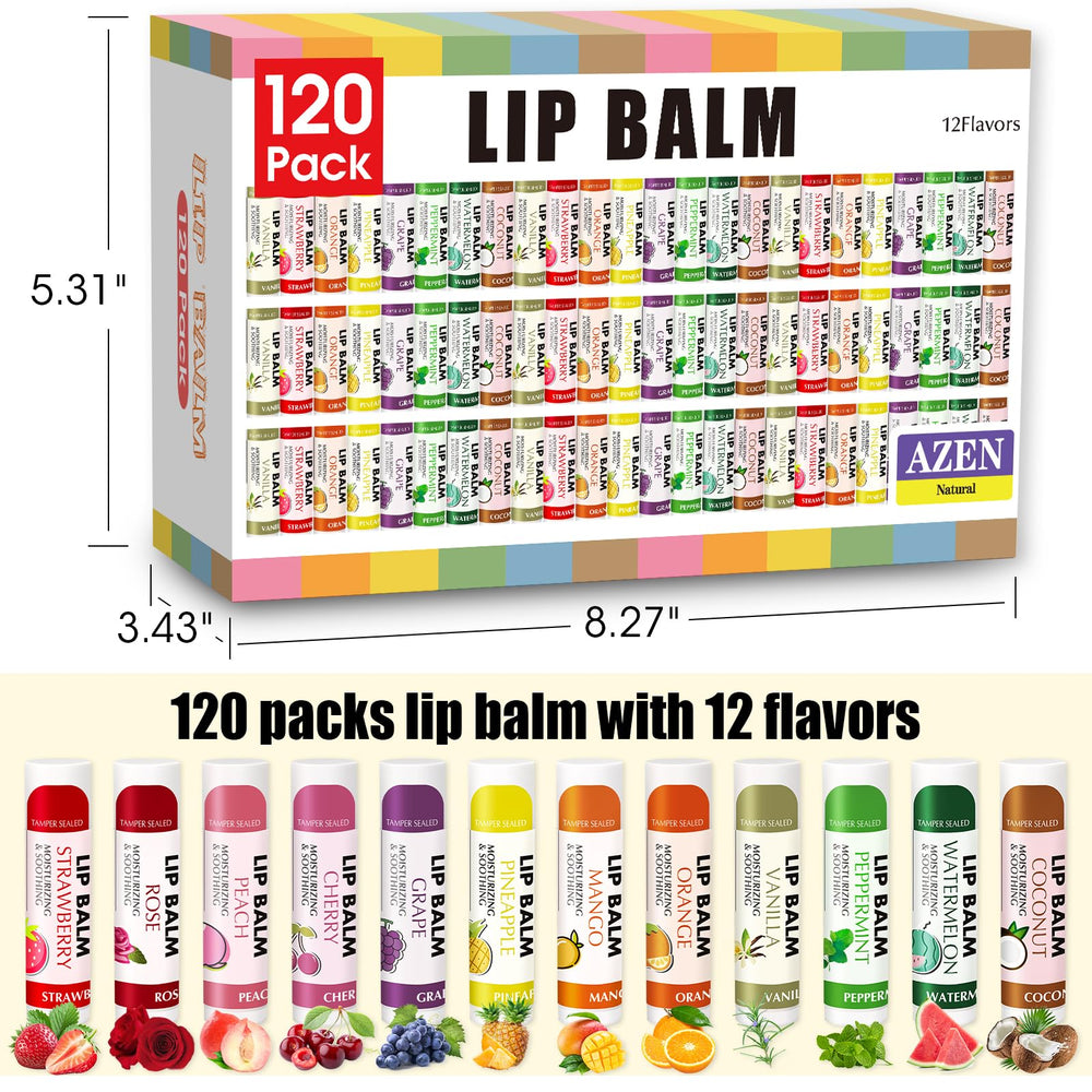 AZEN lip balms on bathroom vanity suggesting daily routine convenience
