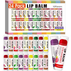 AZEN front packaging showing 24-pack and flavor variety for easy selection