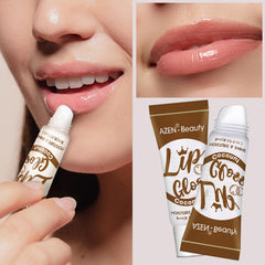 AZEN lip gloss variety arranged to show six flavors and selection