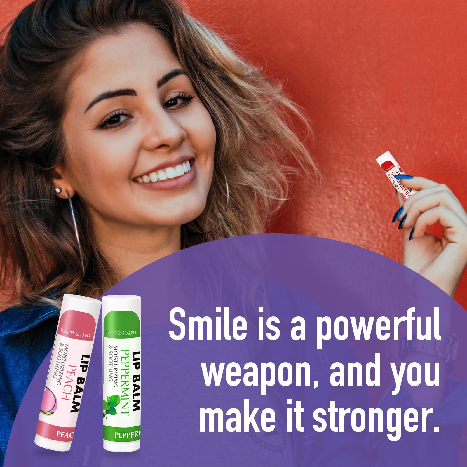 AZEN on an office desk showing convenient workplace lip care