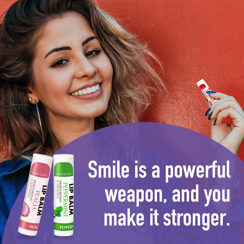 AZEN on an office desk showing convenient workplace lip care