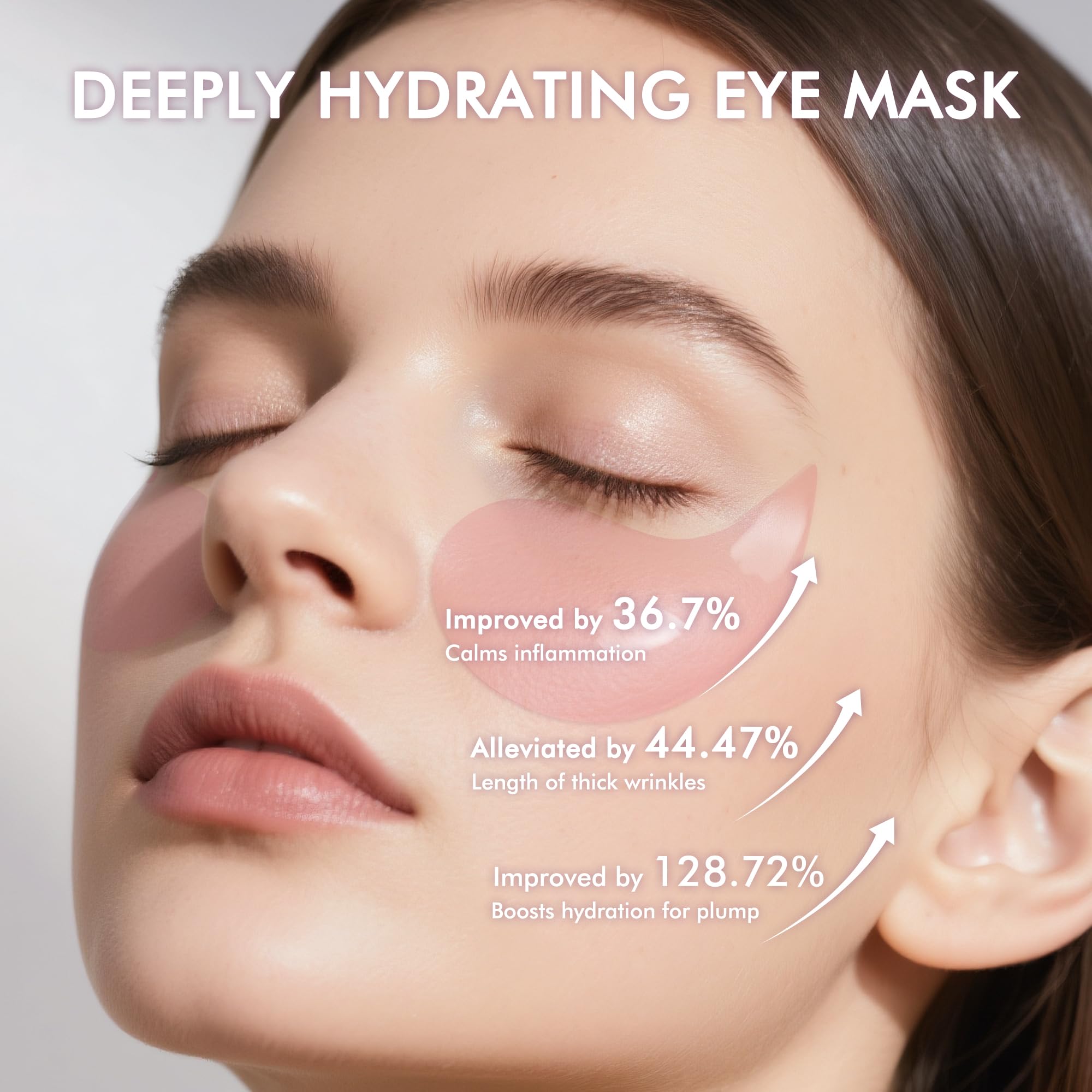 AzLucaky close-up of hydrogel texture showing serum-rich surface