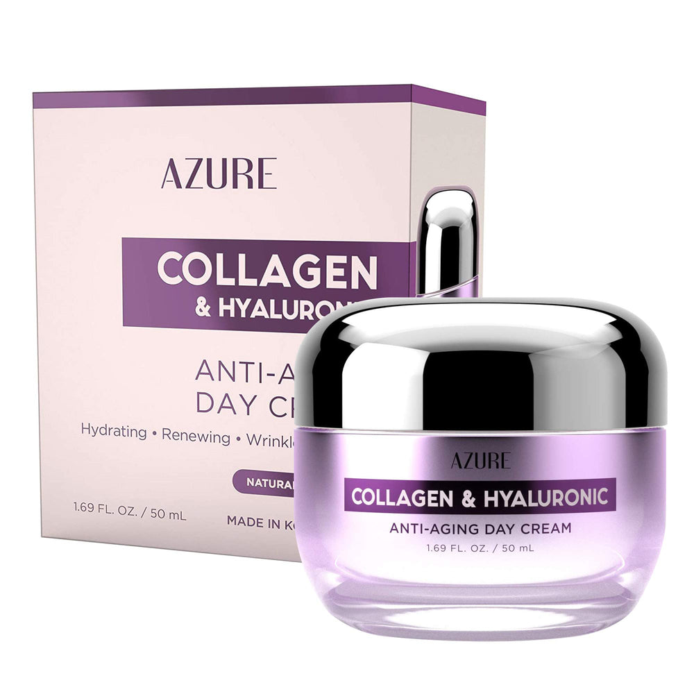 Azure Cosmetics jar front view showing clean packaging and size benefit
