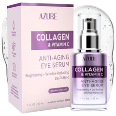 Azure Cosmetics front bottle image showing clean branding and compact 30mL size benefit