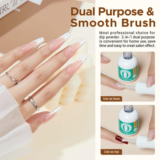 AzureBeauty activator bottle close-up with dropper highlighting fast drying