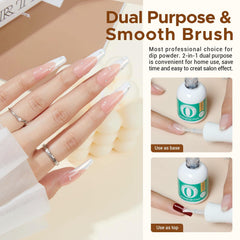 AzureBeauty activator bottle close-up with dropper highlighting fast drying