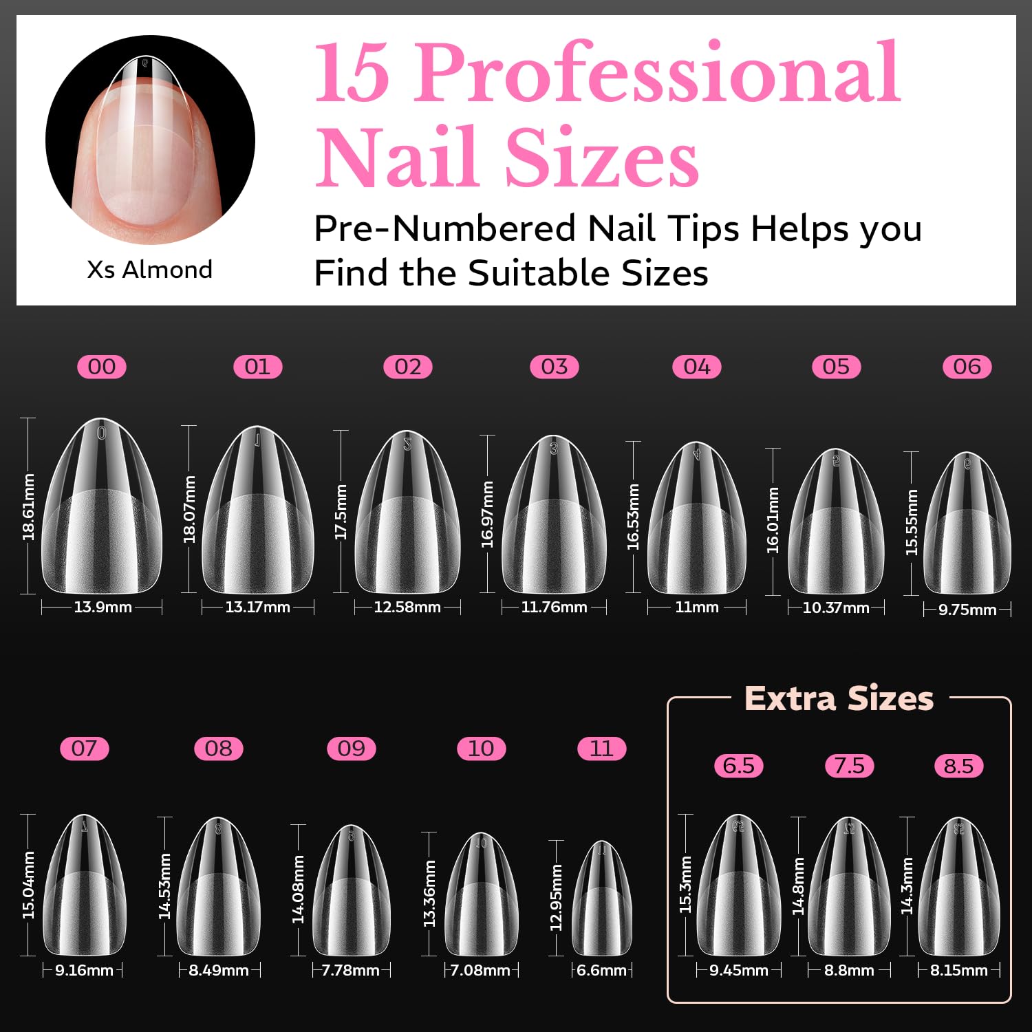 AZUREBEAUTY in-use press-on application for fast at-home manicures