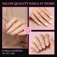 AZUREBEAUTY polished almond tips styled with nail art for inspiration
