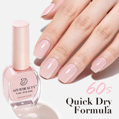 AZUREBEAUTY applied on hand in lifestyle shot showing natural elegant manicure benefit