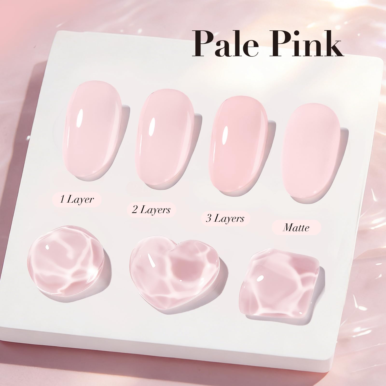 AZUREBEAUTY before and after nails showing improved chip resistance and lasting wear
