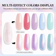 AZUREBEAUTY brush stroke swatch demonstrating smooth coverage and quick-dry benefit