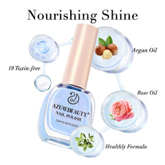 AZUREBEAUTY bottle next to coin showing compact travel-friendly size