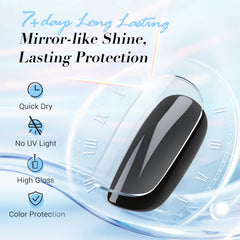 AZUREBEAUTY clear droplet on surface showing texture and quick-dry benefit