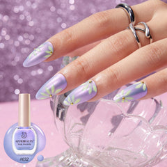 AZUREBEAUTY closeup shimmer pigment displaying pearl-like sparkle for dimensional nails