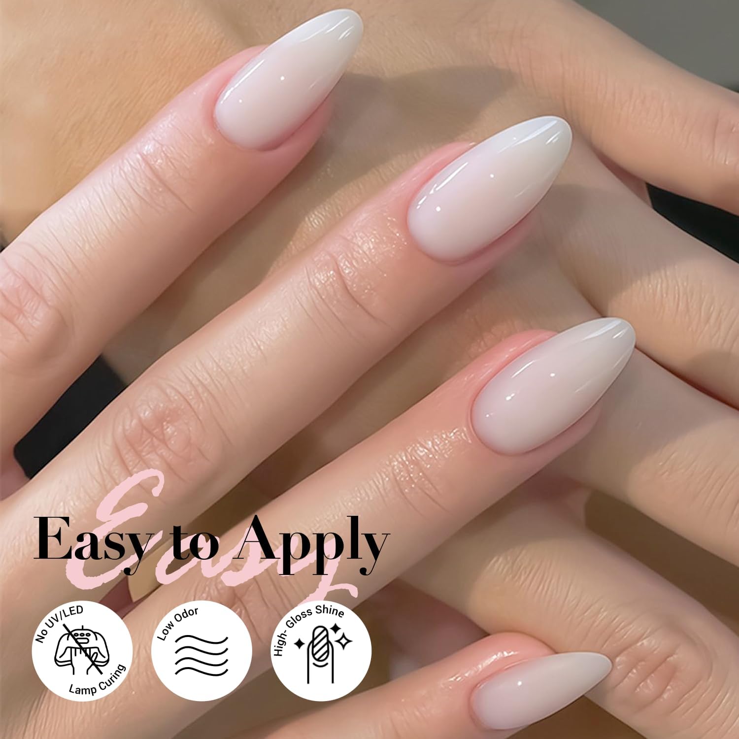 AZUREBEAUTY color swatches on hand showing sheer layers, flattering for many tones