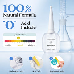AZUREBEAUTY dehydrator dropper removing oils for stronger polish hold