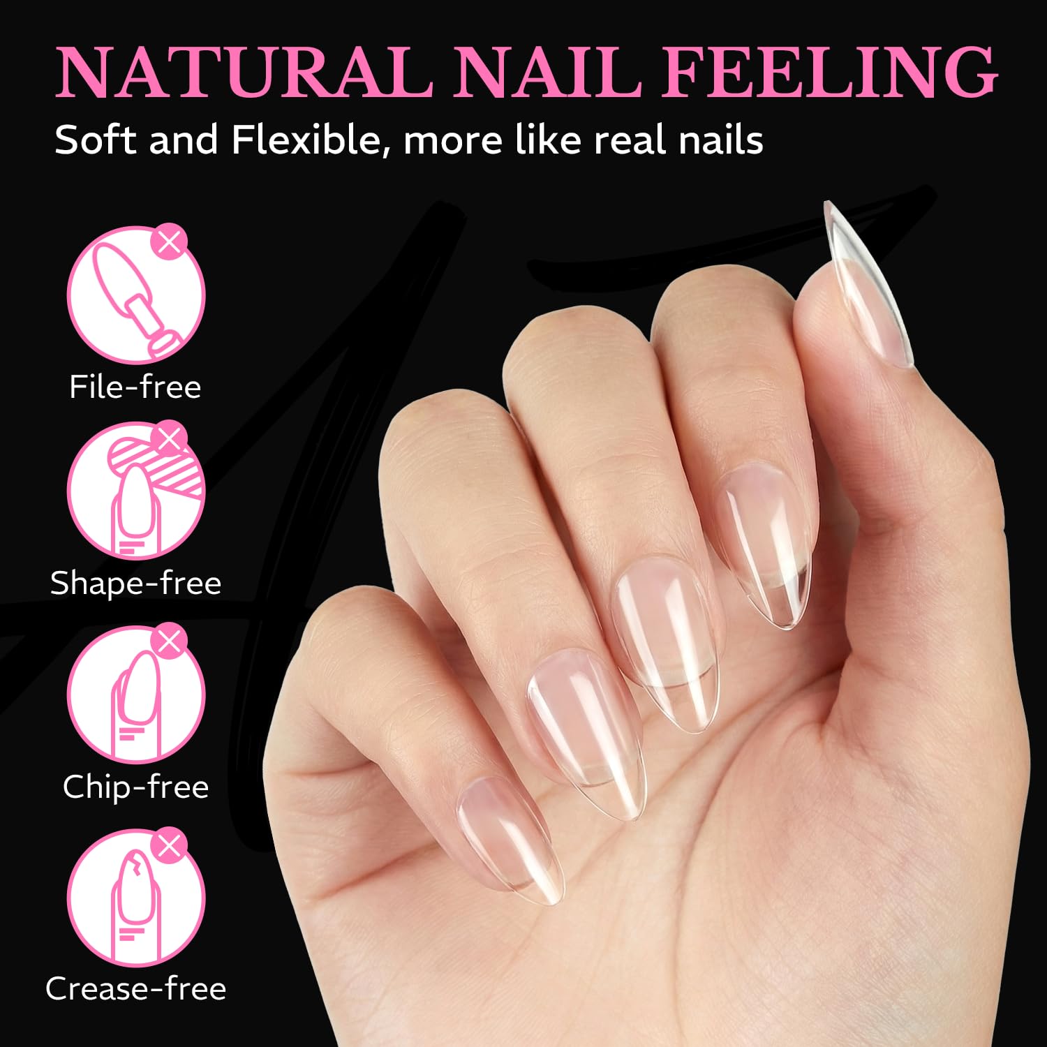 AZUREBEAUTY detail of flexible gel material resisting stress marks