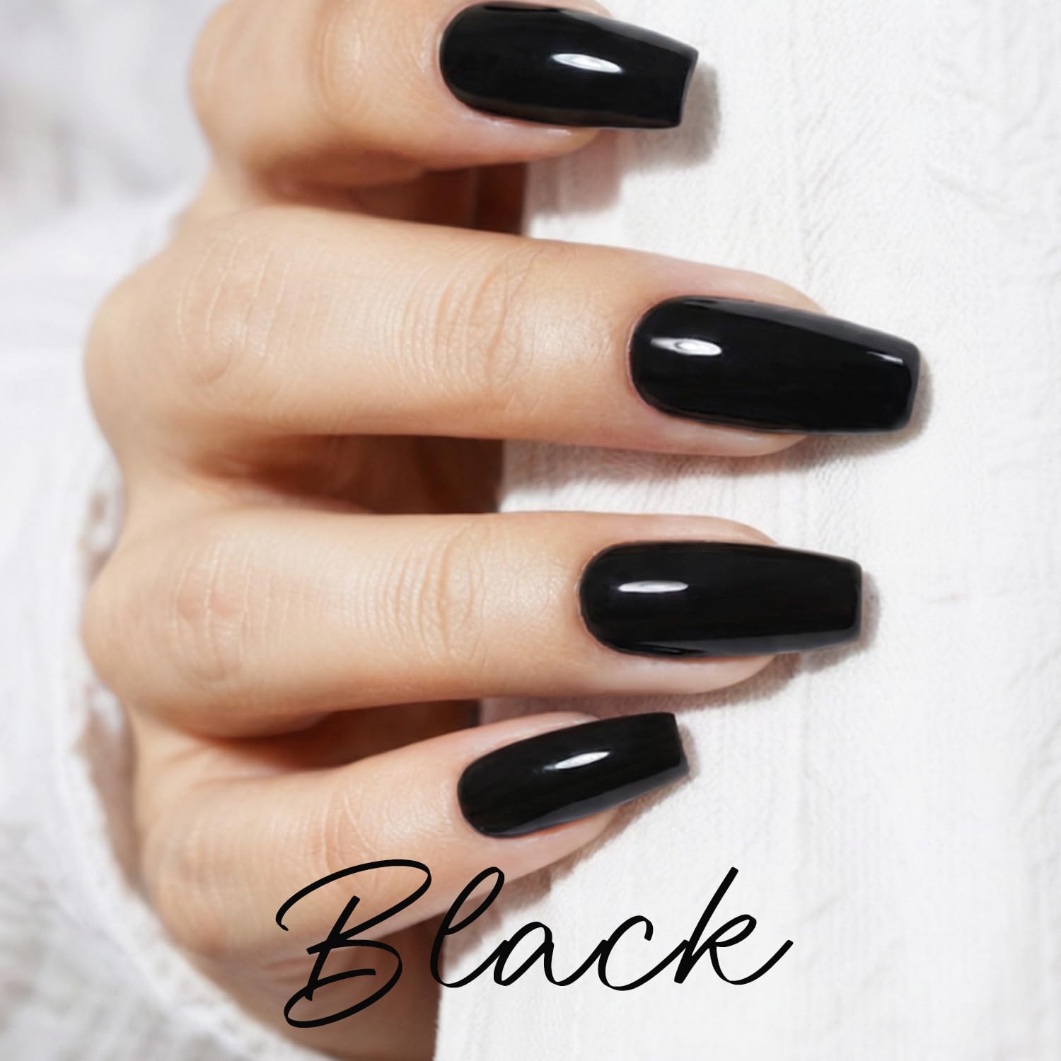 AZUREBEAUTY dip powder being used to dip a nail demonstrating easy application and no-lamp benefit