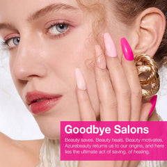 AZUREBEAUTY dip tray in use showing tidy, low-mess application