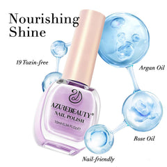 AZUREBEAUTY glossy texture close-up showing high-shine finish