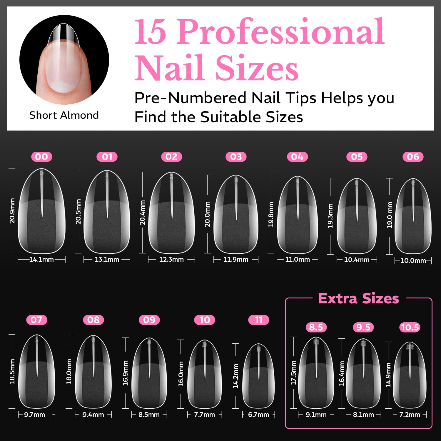 AZUREBEAUTY finished almond manicure in lifestyle setting for wearable style