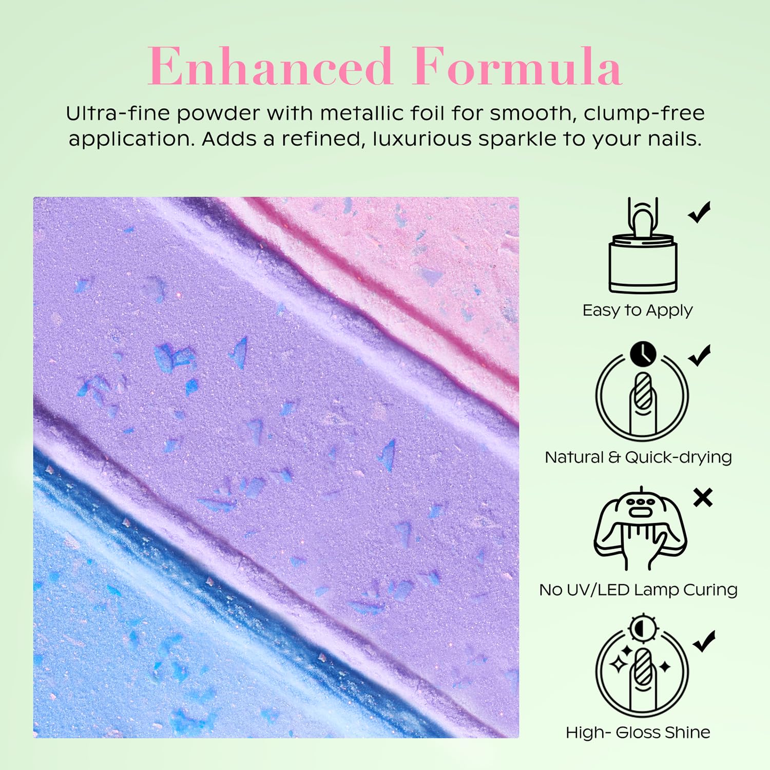 AZUREBEAUTY finished manicure lifestyle shot highlighting glossy, durable shine