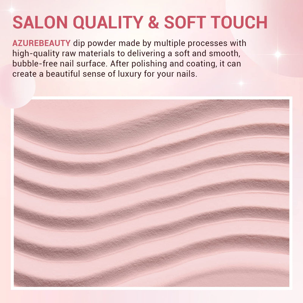 AZUREBEAUTY styled hands with finished manicure showing glossy long-lasting result