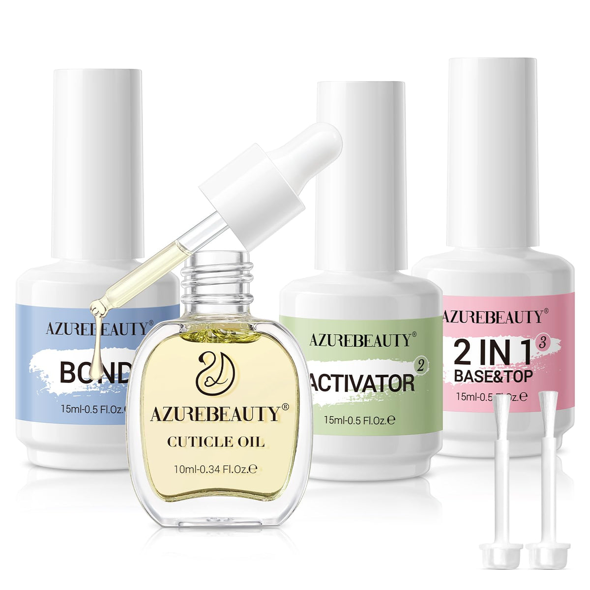 AZUREBEAUTY boxed set front view showing kit and easy at-home benefits