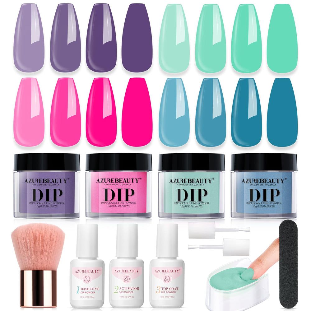 AZUREBEAUTY front kit packaging showing all components and gift-ready presentation