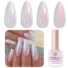 AZUREBEAUTY front packaging showing pearl chrome polish and 10ml bottle for salon look