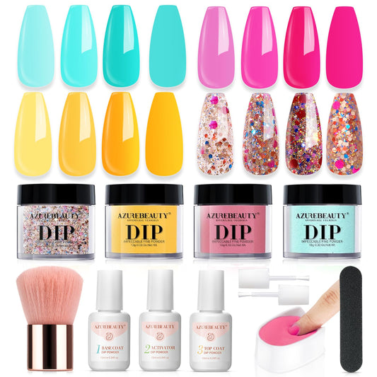 AZUREBEAUTY front packaging showing full starter kit and included parts benefits