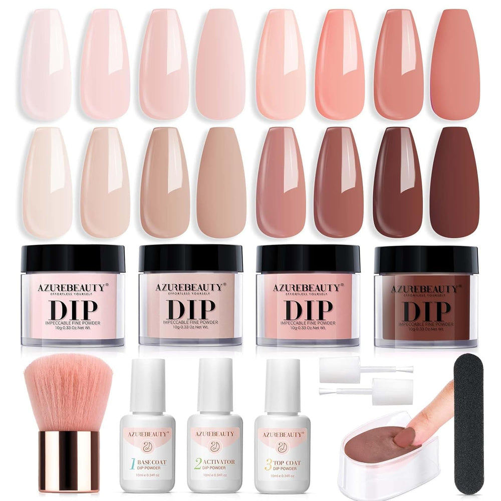 AZUREBEAUTY front packaging showing kit contents and easy-start benefit